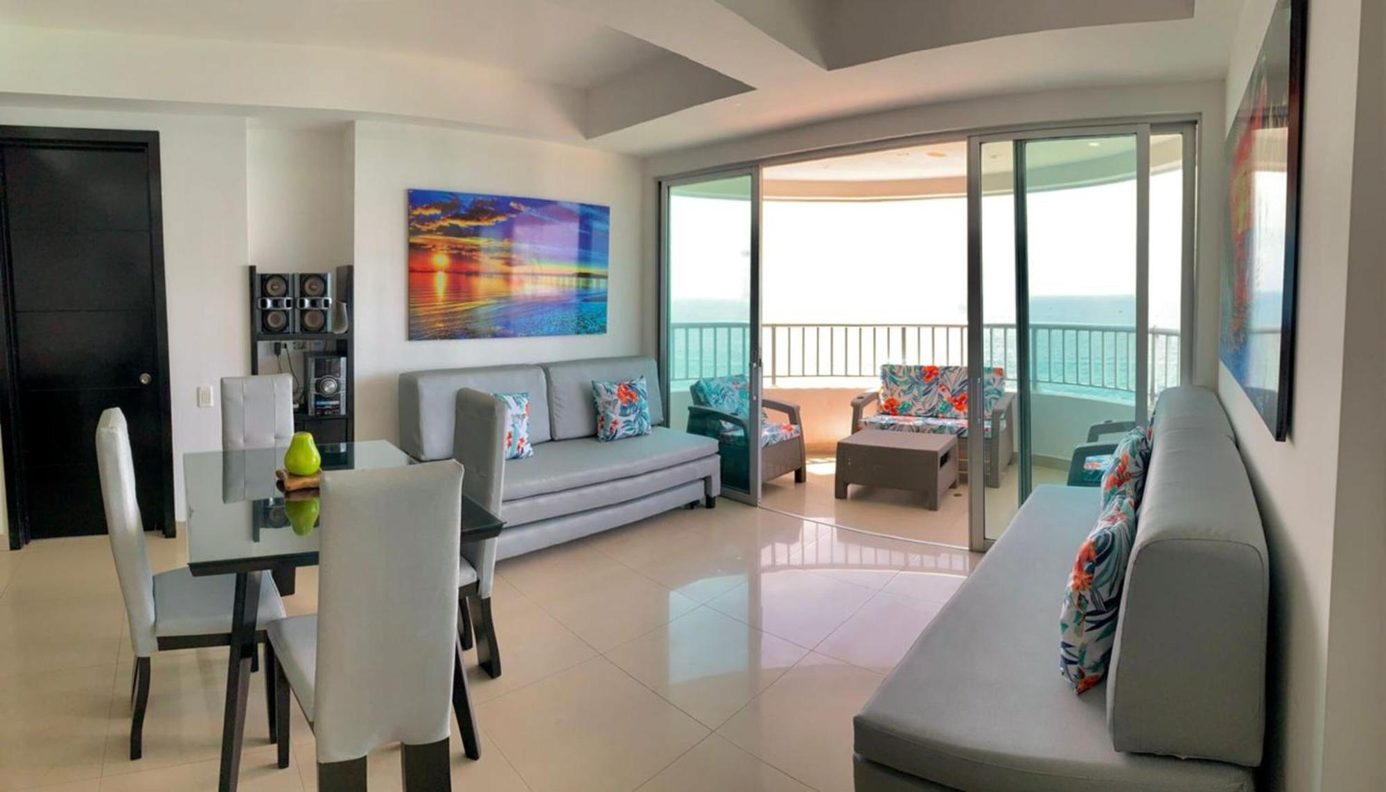 Cartagena Apartamentos Palmetto - Frente Al Mar المظهر الخارجي الصورة