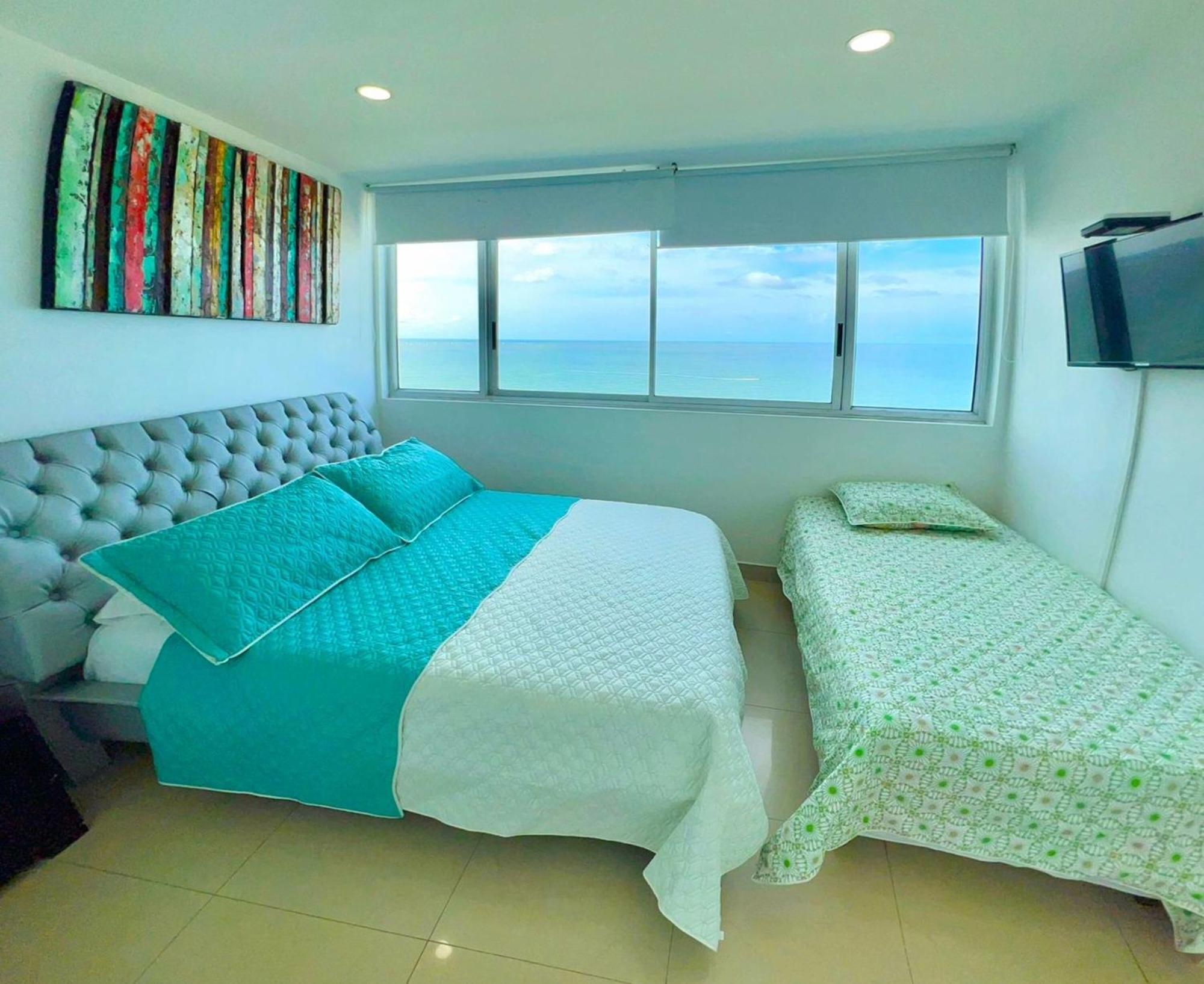 Cartagena Apartamentos Palmetto - Frente Al Mar الغرفة الصورة