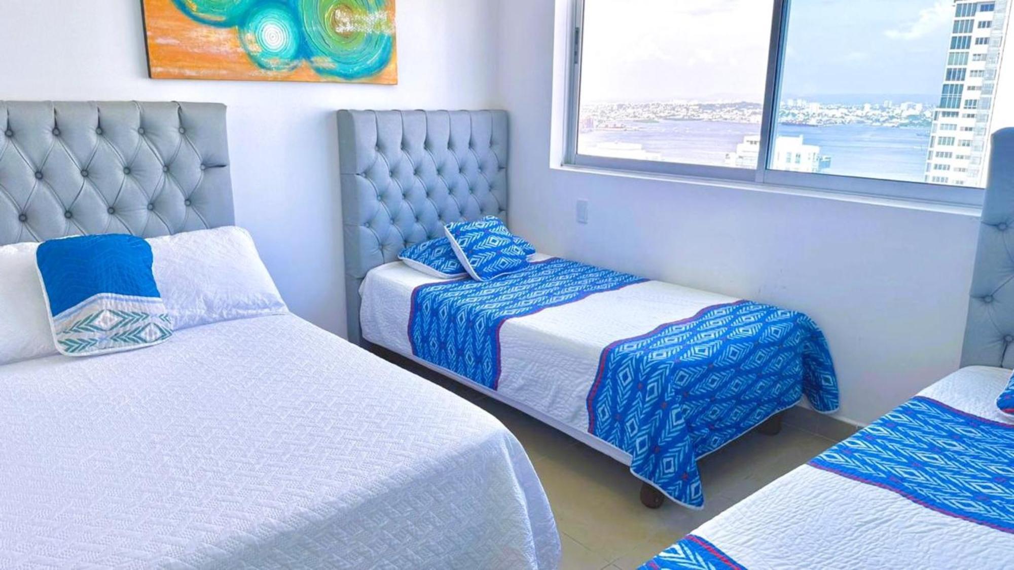 Cartagena Apartamentos Palmetto - Frente Al Mar الغرفة الصورة