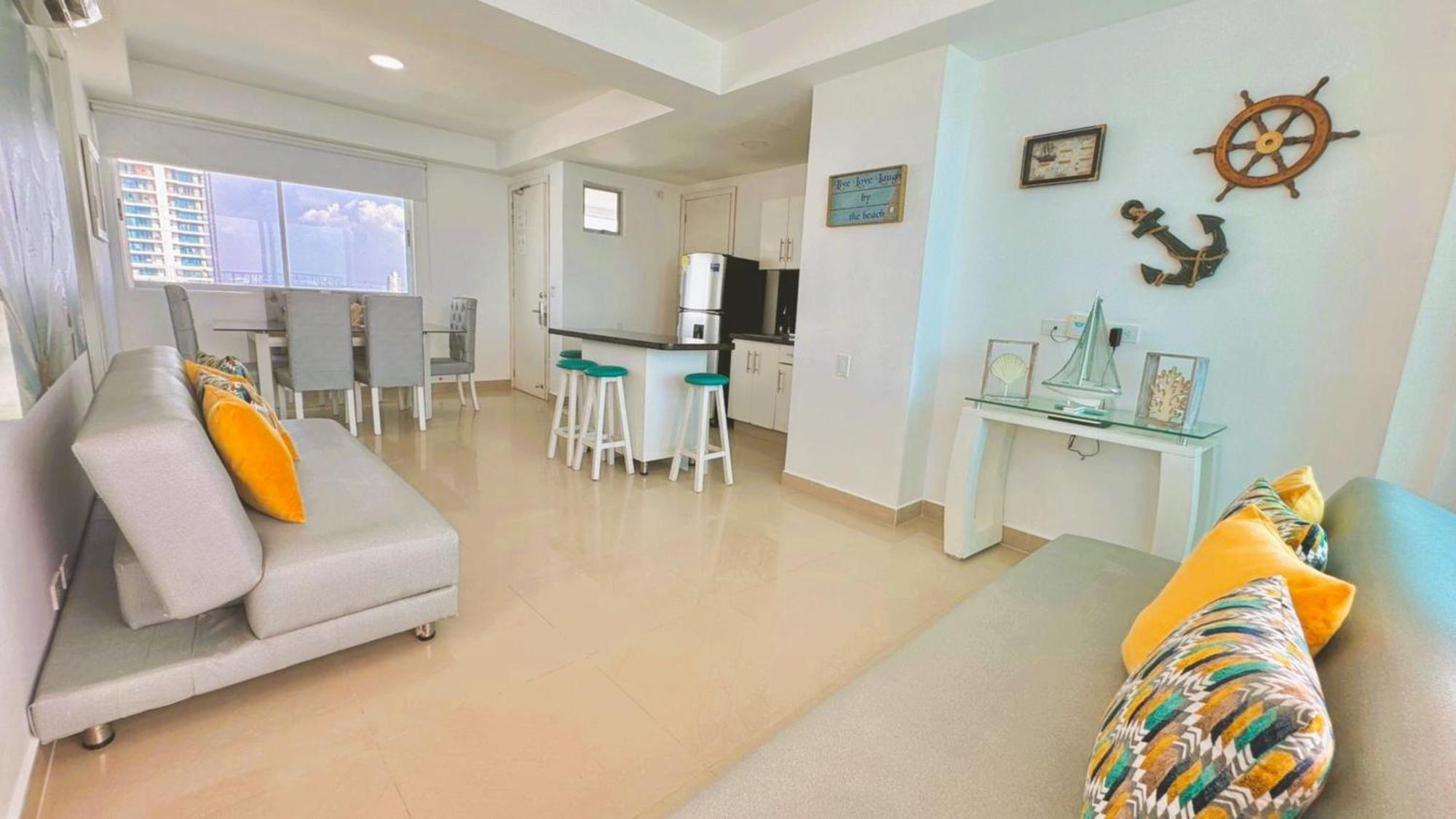 Cartagena Apartamentos Palmetto - Frente Al Mar الغرفة الصورة
