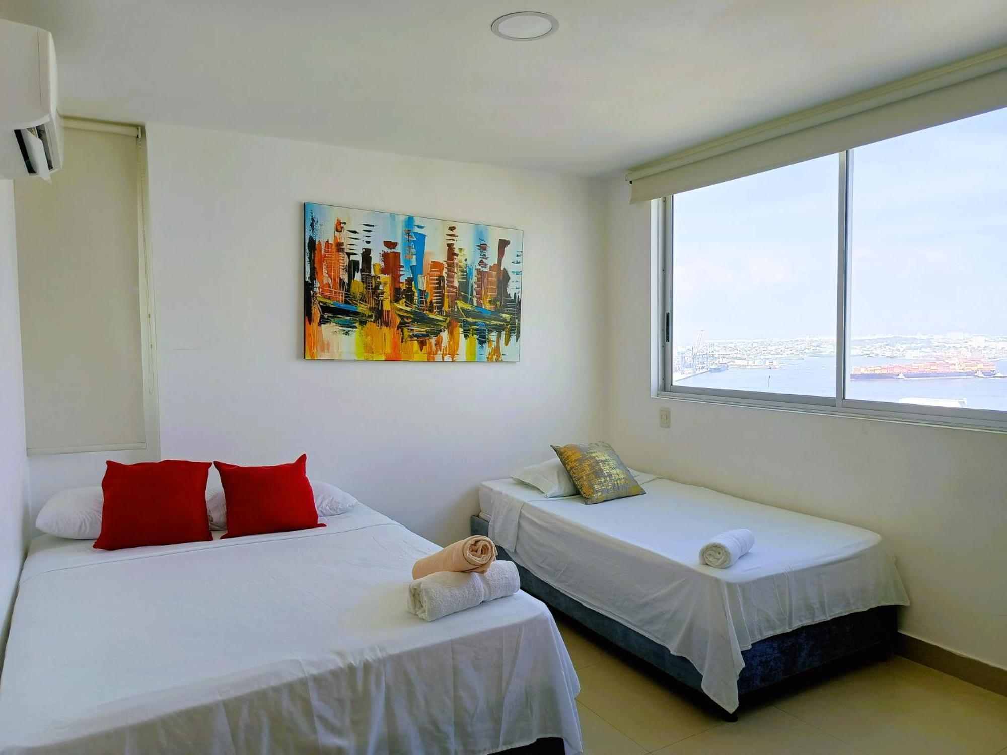 Cartagena Apartamentos Palmetto - Frente Al Mar الغرفة الصورة