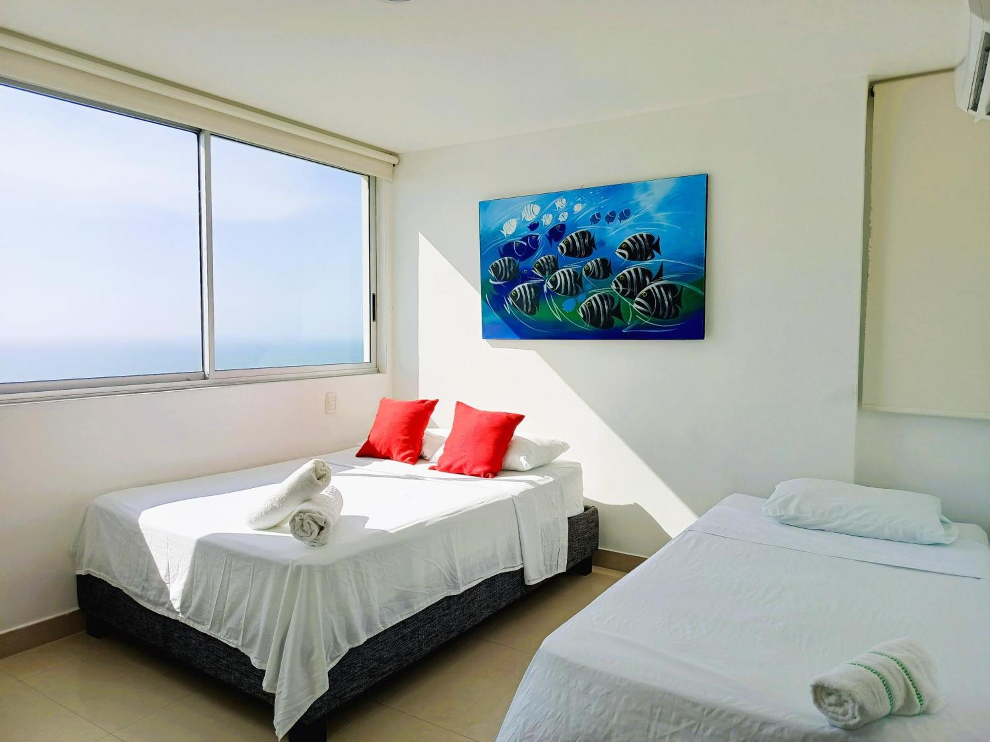 Cartagena Apartamentos Palmetto - Frente Al Mar الغرفة الصورة